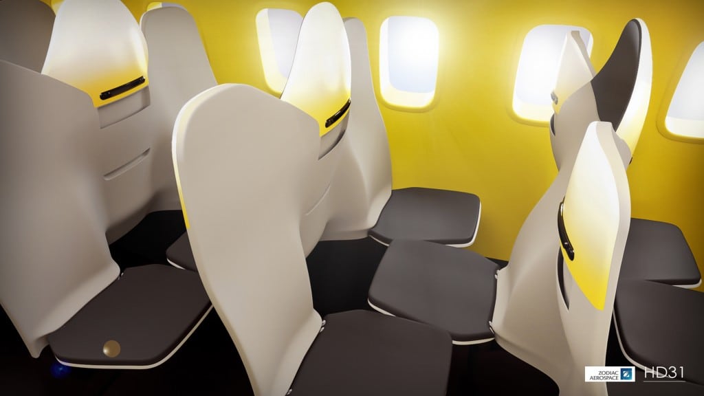 Zodiac Aerospace HD31 Concept Seat/Zodiac Aerospace