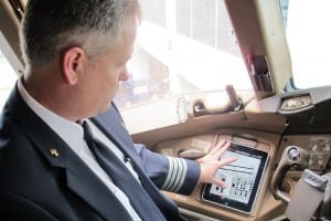 AA pilot ipad