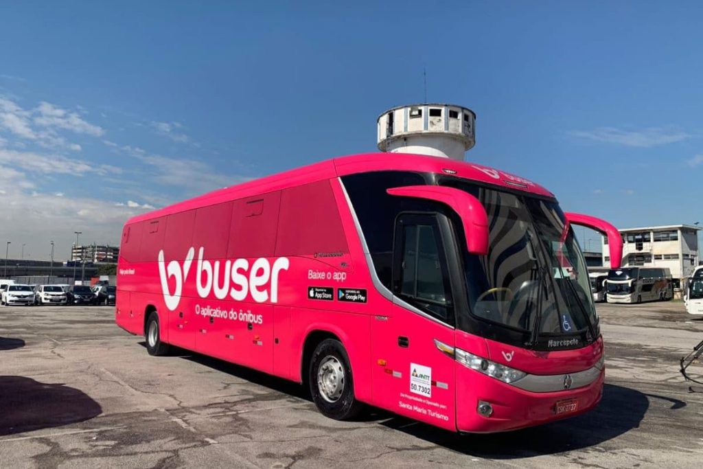 buser intercity bus brazil softbank source buser