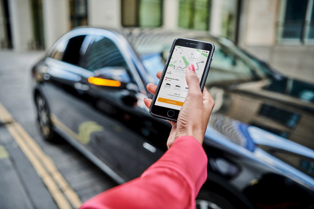 Gett business travel ride hailing source gett