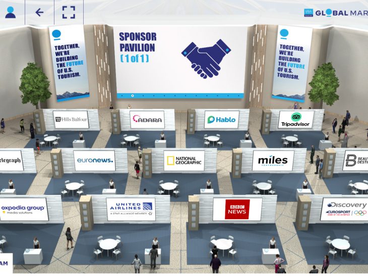 Brand USA Global Marketplace Sponsor Pavilion