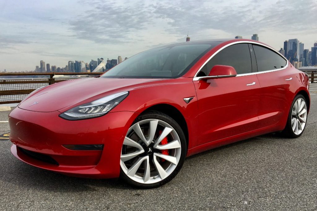 tesla model 3 car sharing getaround