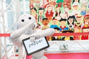 concierge robot at sana airport source ANA
