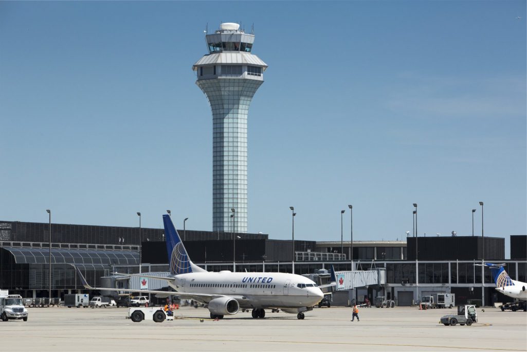 united plane at o'hare airport in chicago source united