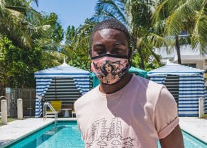 Custom-crafted face masks at The Confidante Miami Beach The Confidante Miami Beach