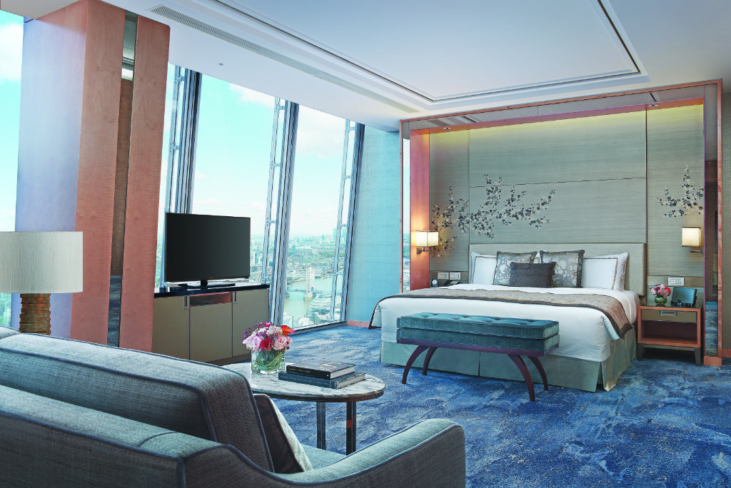 Iconic Shard Suite Shangri-La Hotel At The Shard London is a prime luxury hotel for business travelers and leisure luxury Source Shangri-La Hotels