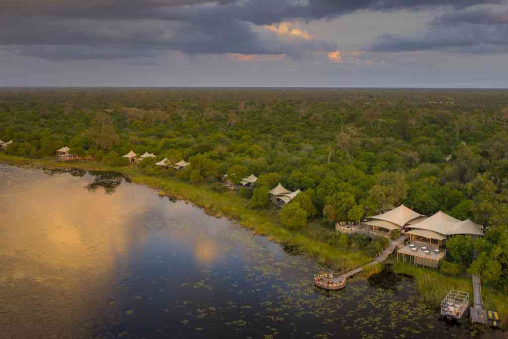 safari camp Botswana New Dumatau source wilderness safaris