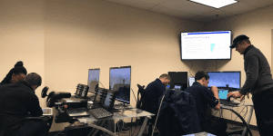 Coast Flight School Group Sim class