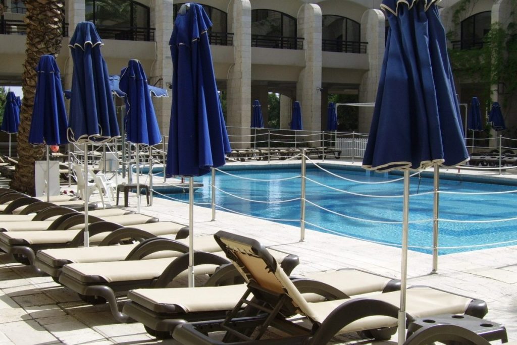 Empty Pool Hotel