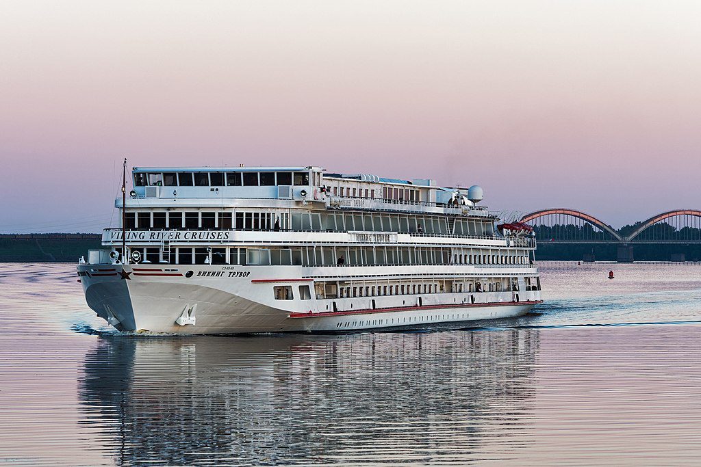 Cruising on the Volga River
