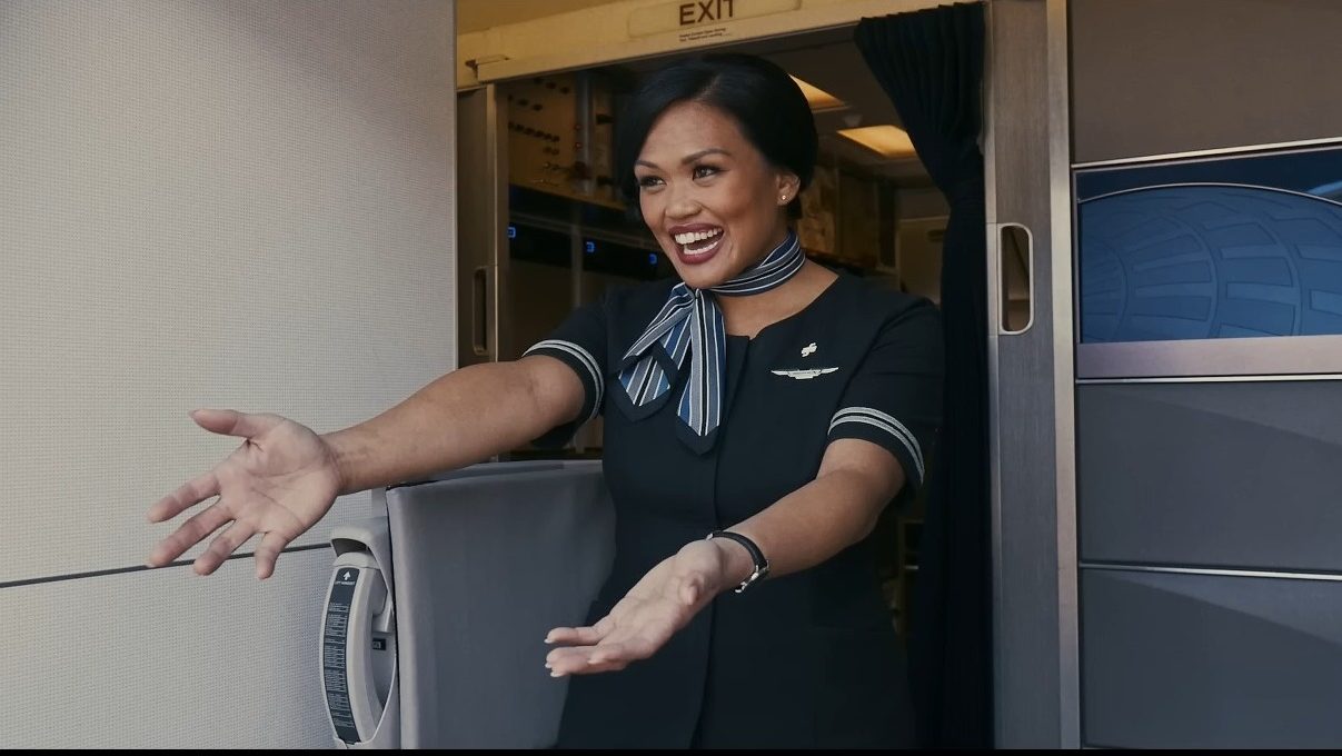 A United Airlines employee
