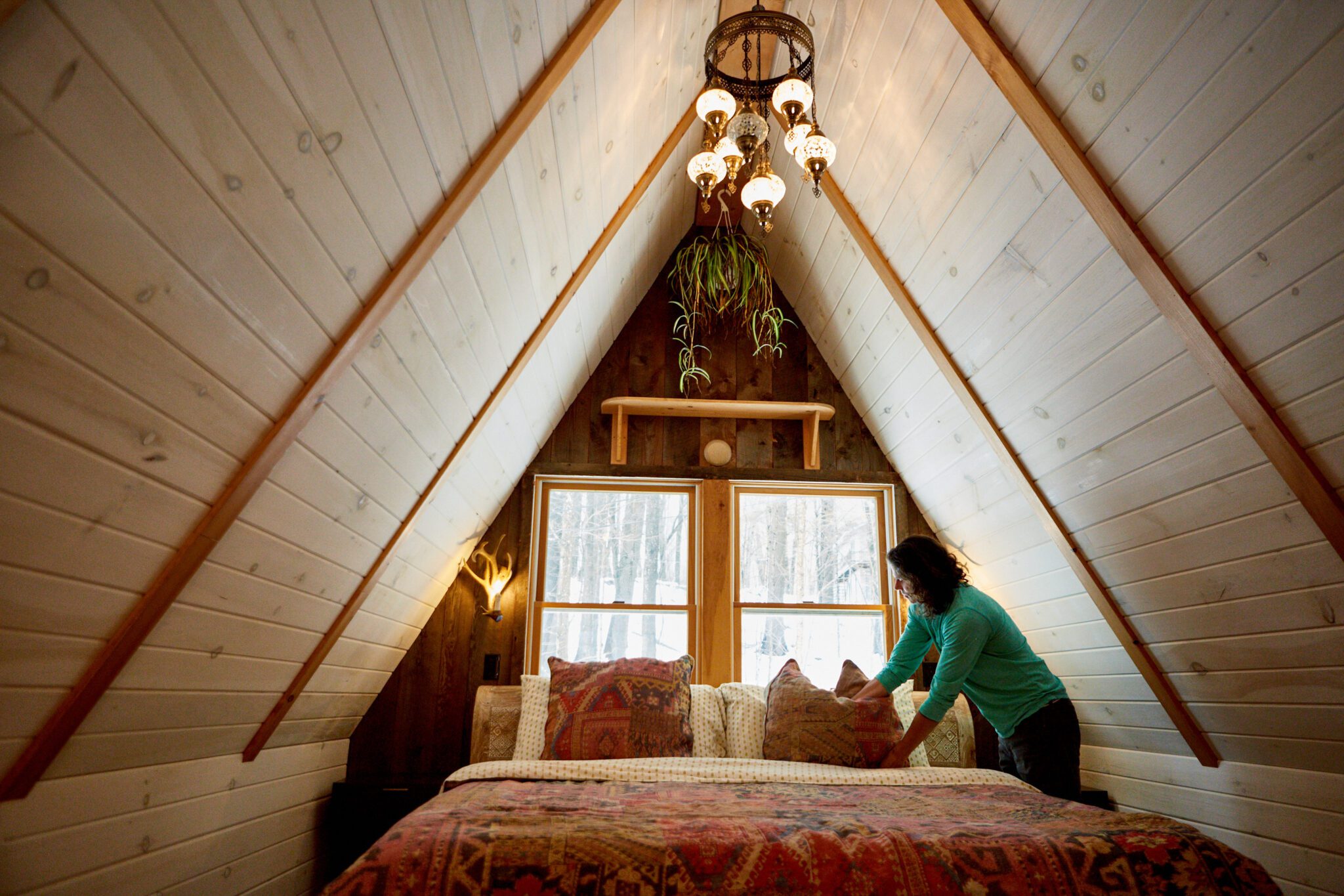 An Airbnb host in Stowe, Vermont.