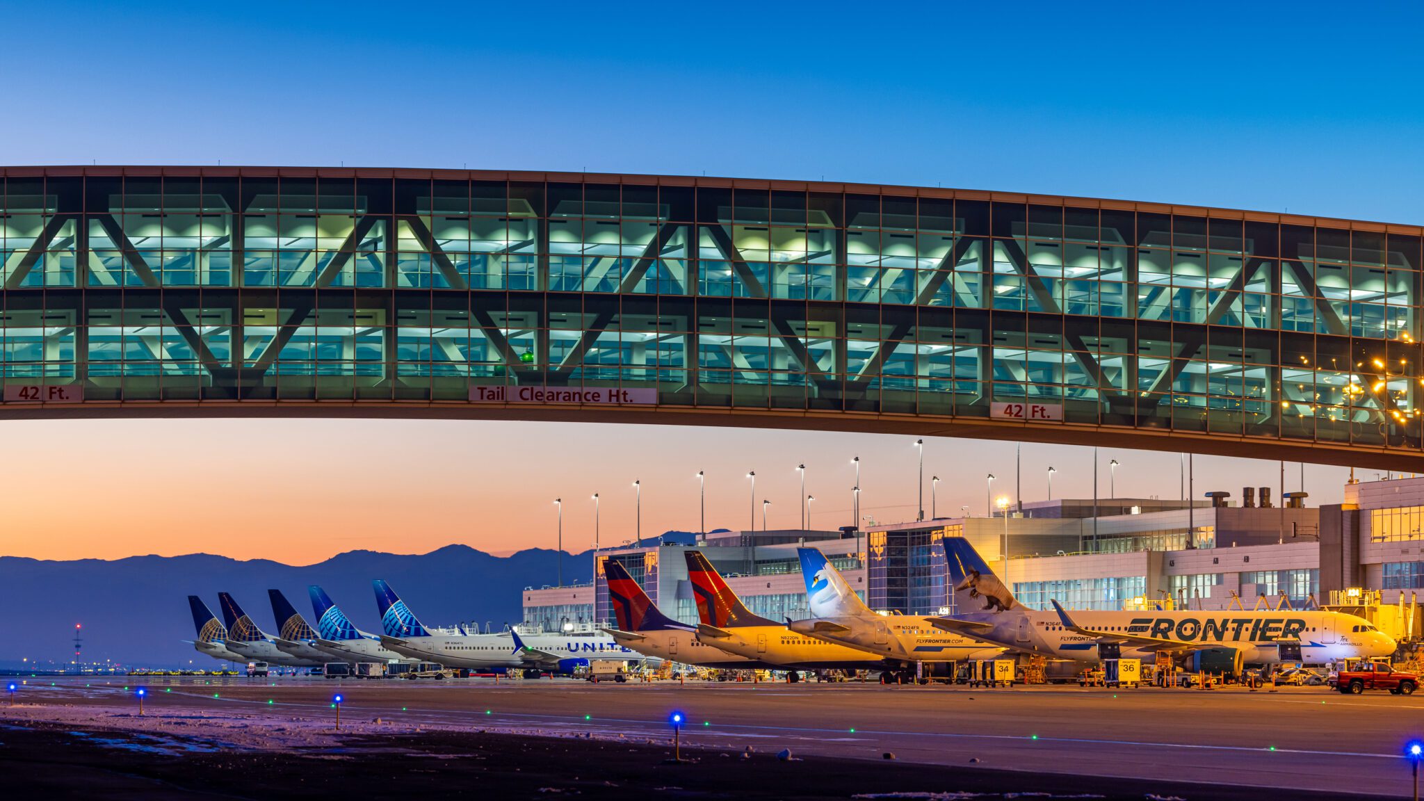 Denver International Airport - Terminal Bridge