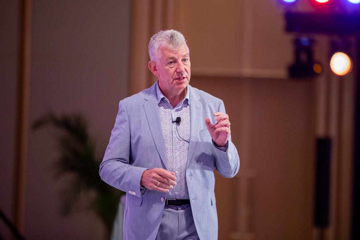 Paul Griffiths, CEO of Dubai Airports at Skift Global Forum East 2023