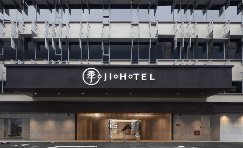 The outside of a Ji Hotel property