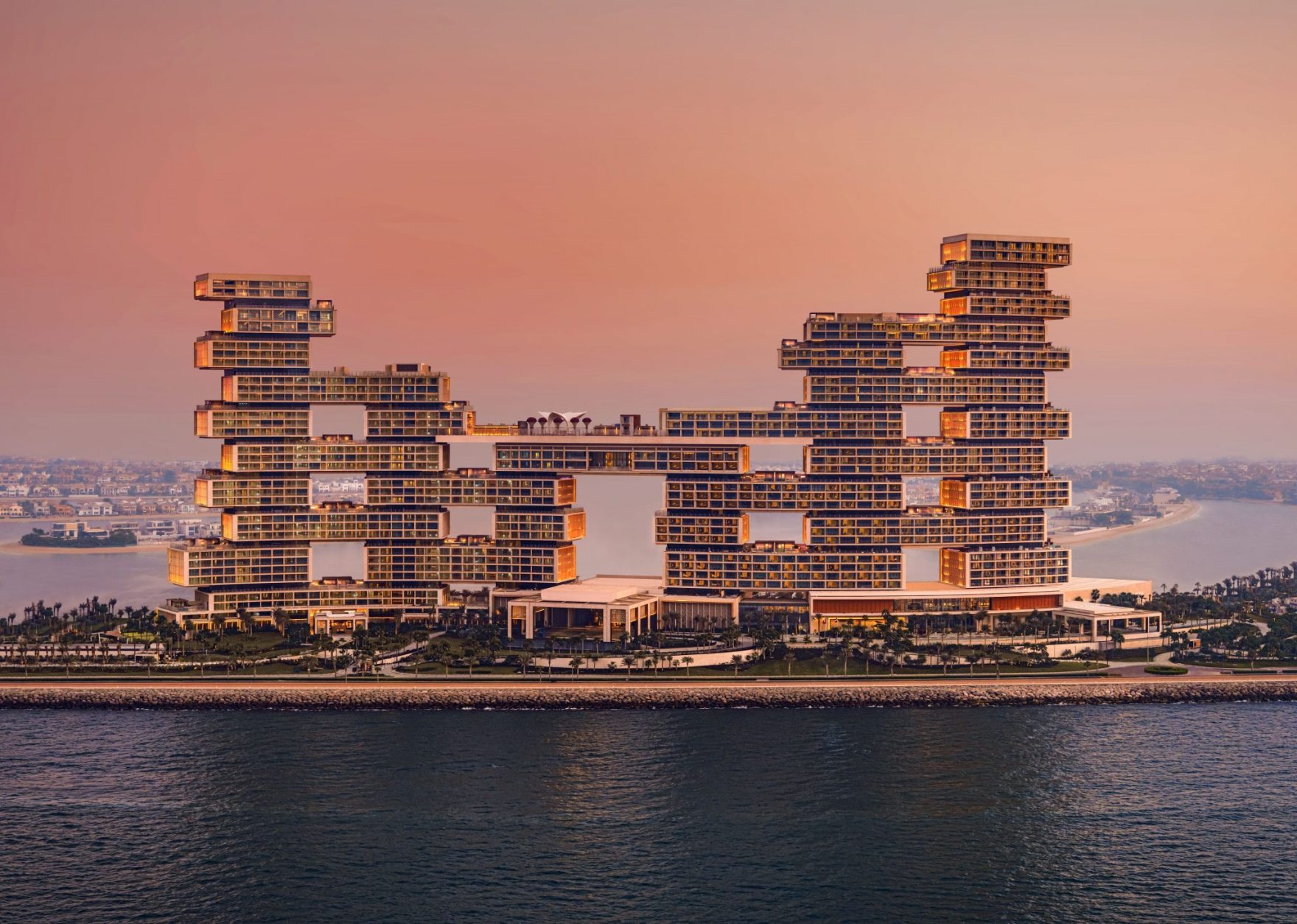 An image of a luxury resort in Dubai.