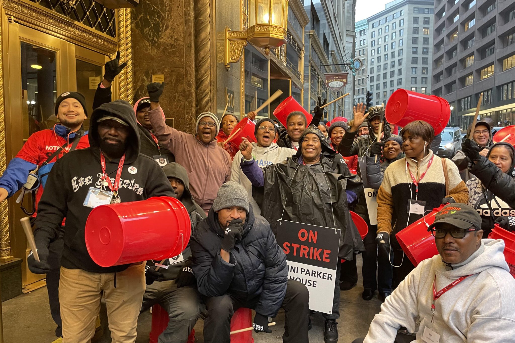 strikers at omni parker house boston on oct 24 2024 source unite here