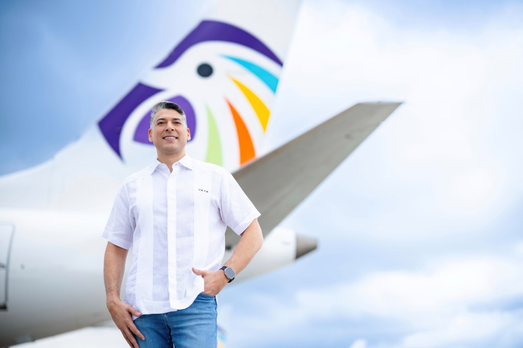 Victor Pacheco, CEO and founder of Arajet