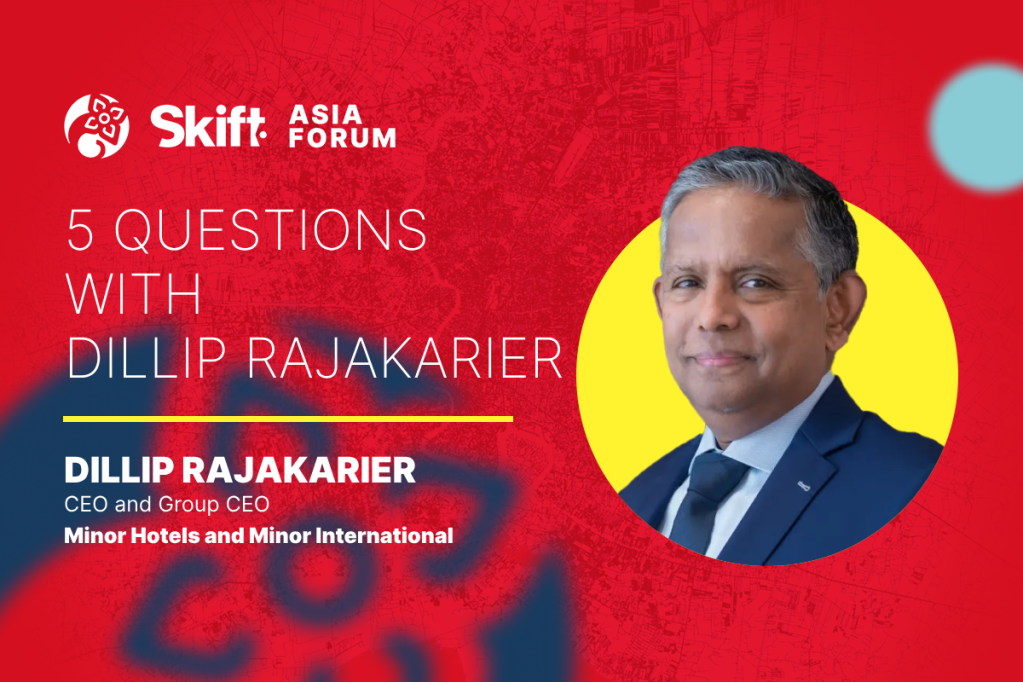 Skift Asia Forum Speaker Template Dillip Rajakarier - Minor Hotels CEO
