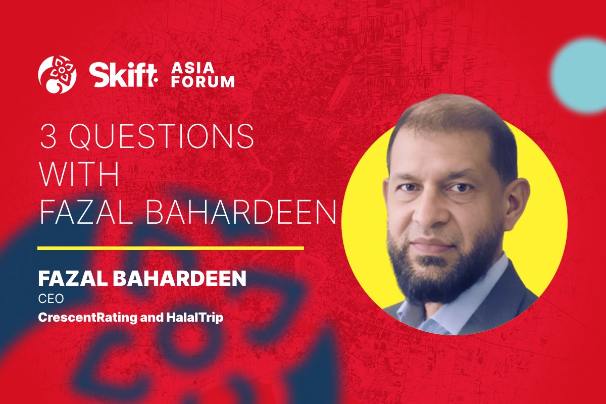 Skift Asia Forum Speaker Template Fazal Bahardeen - CEO, CrescentRating and HalalTrip
