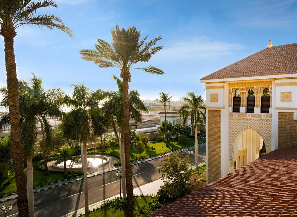 A luxury palace in Saudi Arabia