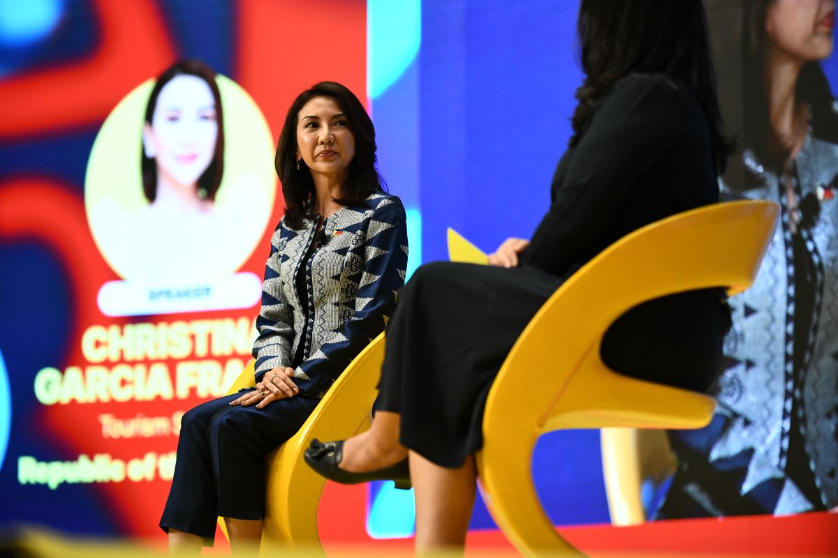 Christina Garcia Frasco, Tourism Secretary of the Republic of the Philippines at the Skift Asia Forum 2025.