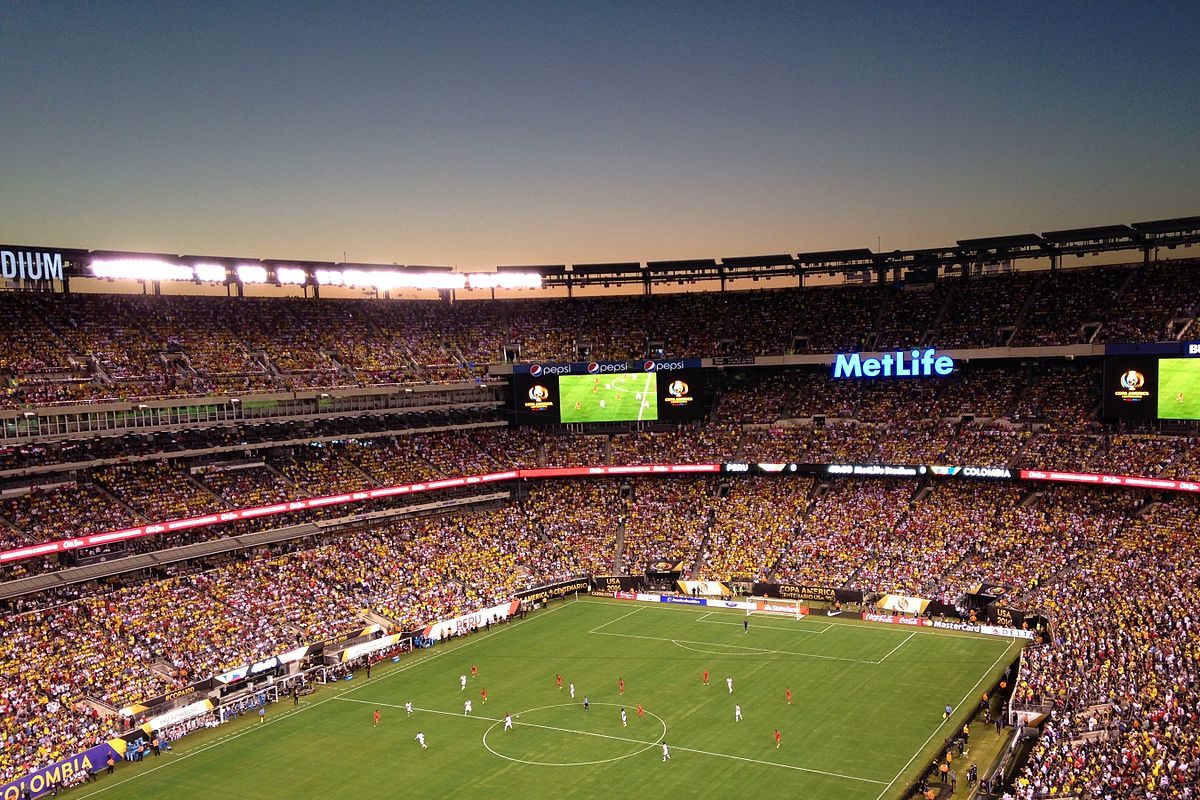 MetLife Stadium in East Rutherford, New Jersey