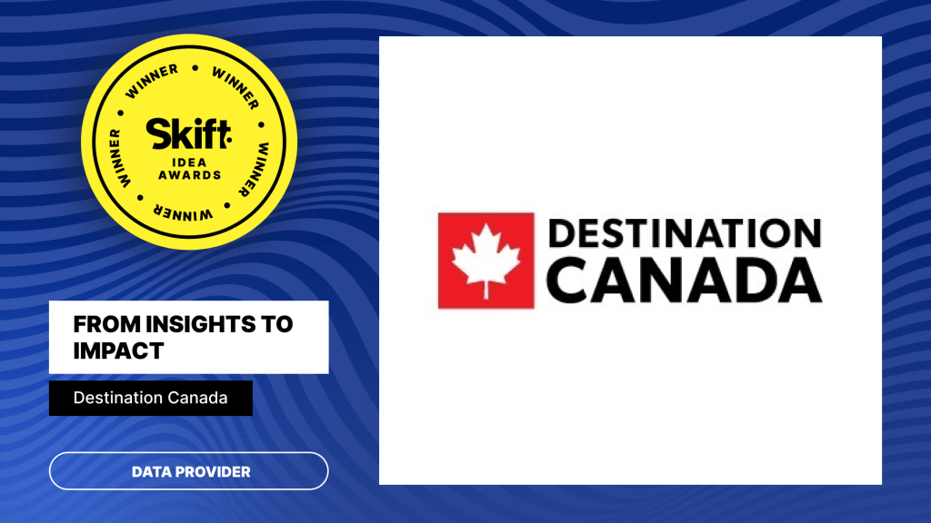 Idea Awards Winner + image - Destination Canada