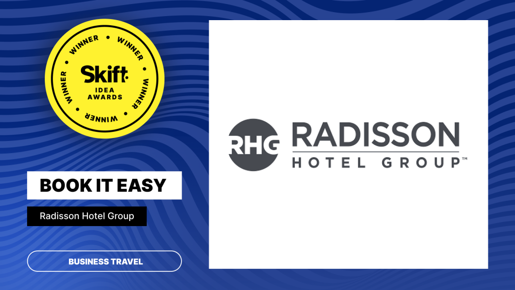 Idea Awards Winner + image - Radisson Hotel Group