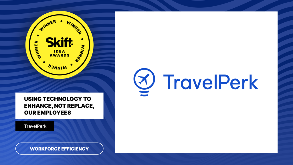 Idea Awards Winner + image - TravelPerk