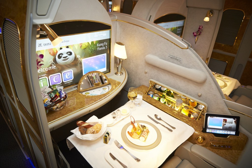 First-class cabin