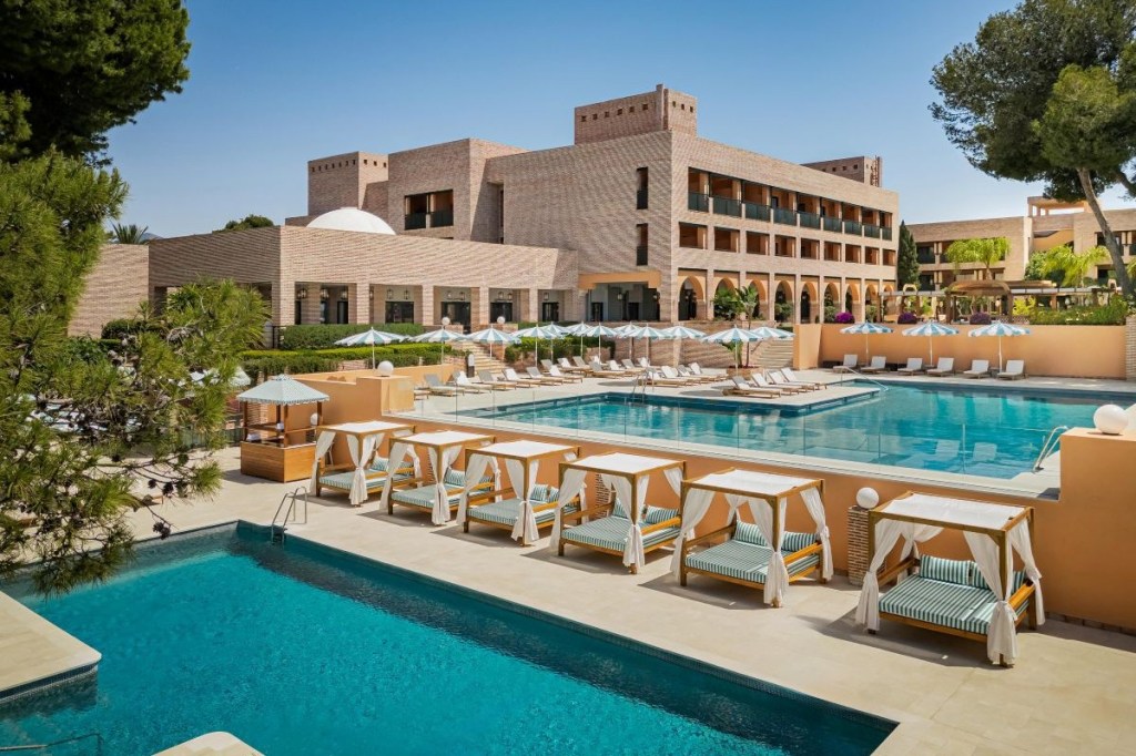 Resort and beach club exterior