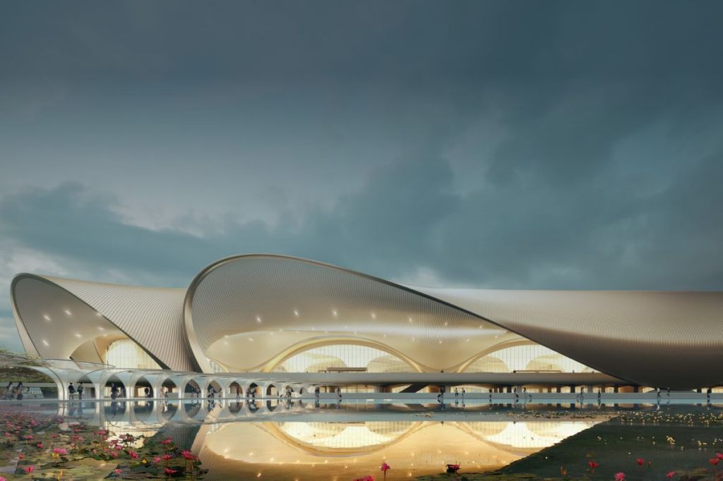 The proposed Navi Mumbai International Airport.