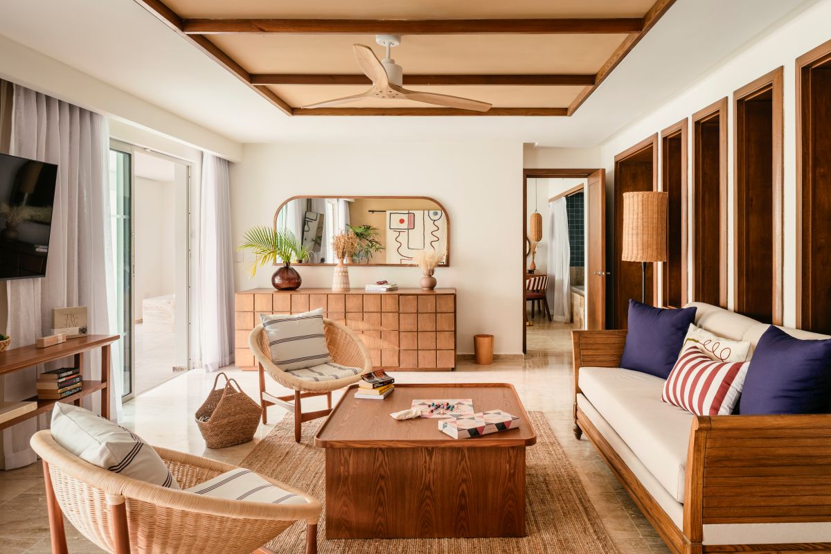 Hotel room interior