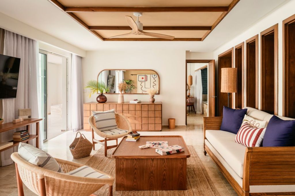 Hotel room interior