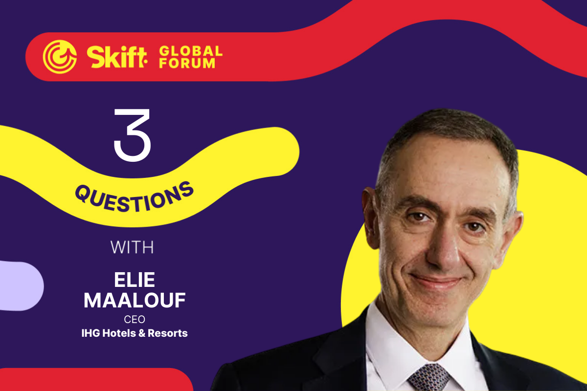 Skift Global Forum Speaker Feature - Elie Maalouf, IHG CEO