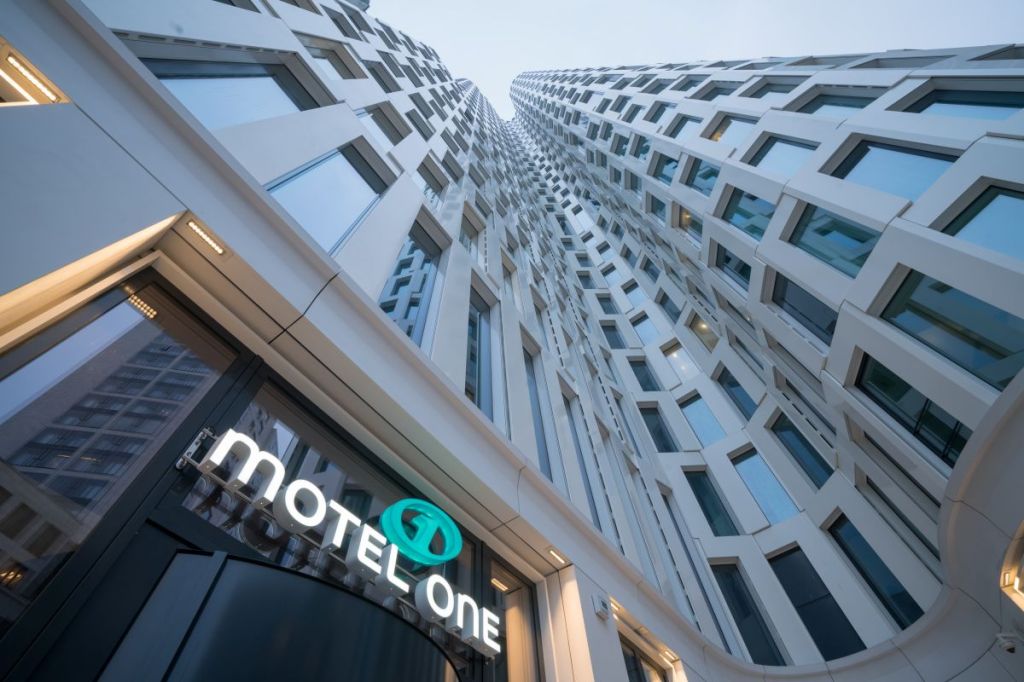 Exterior of hotel