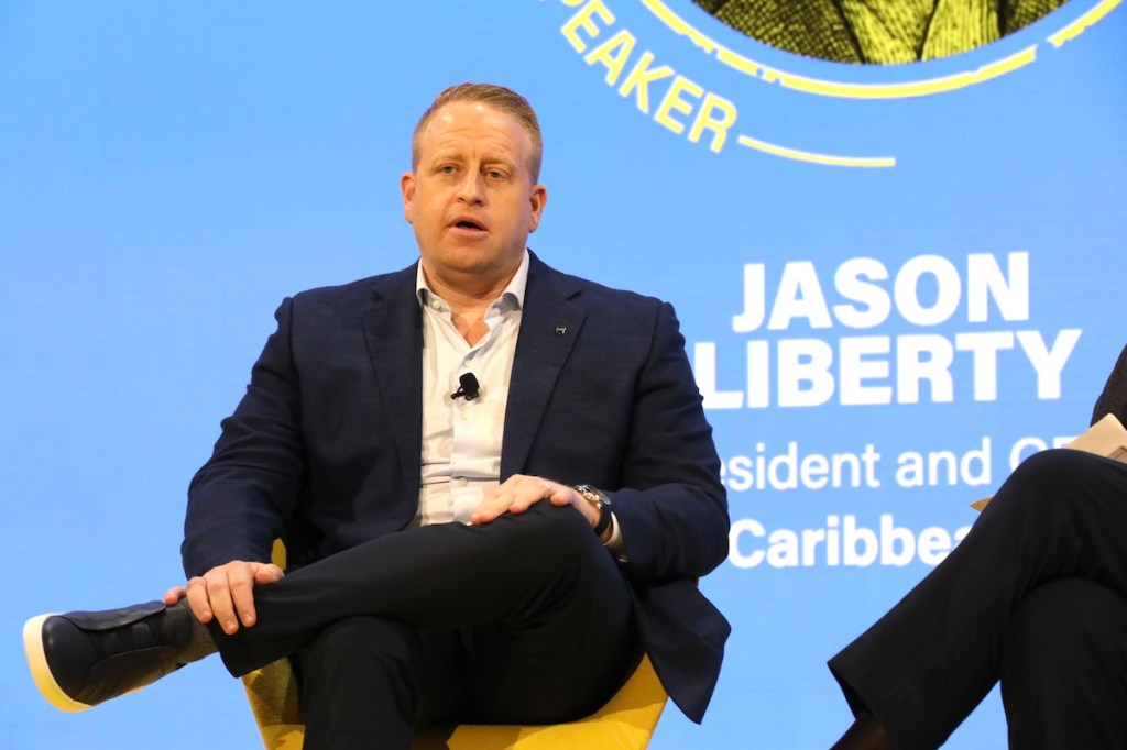 Royal Caribbean CEO Jason Liberty at Skift Global Forum in New York City, September 17, 2025.