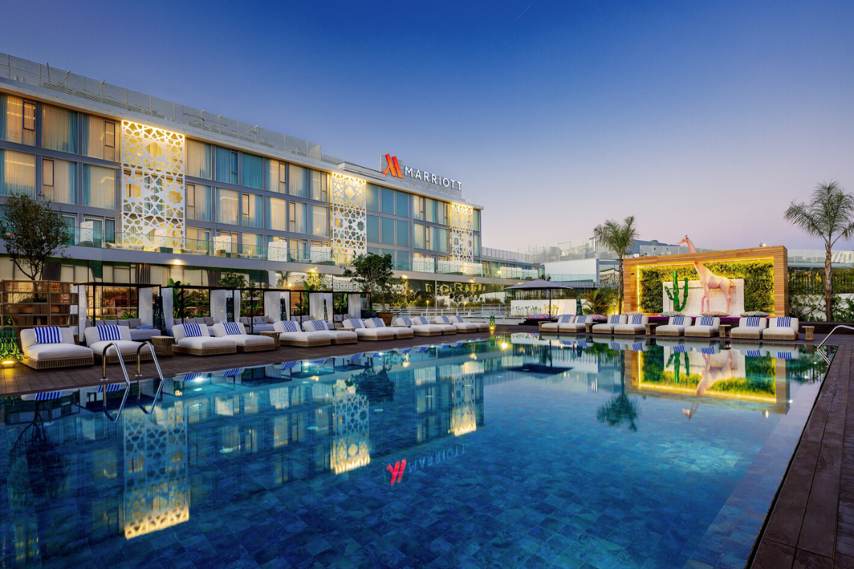 Rabat Marriott Hotel, Marocco Outdoor pool