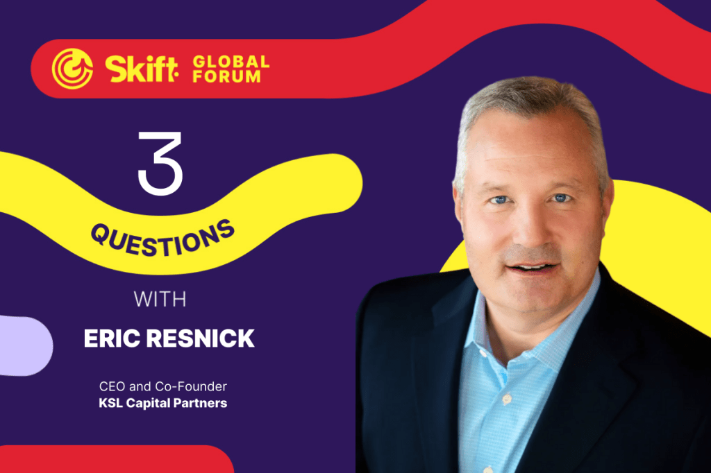 Skift Global Forum Speaker Feature - Eric Resnick of KSL