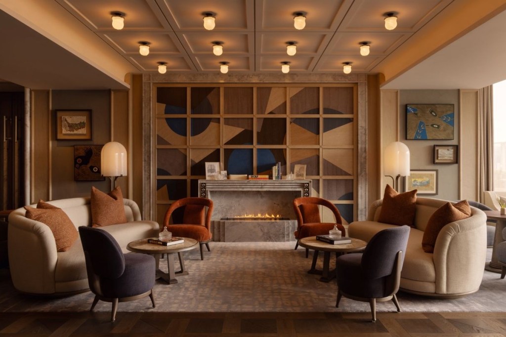 hotel living room