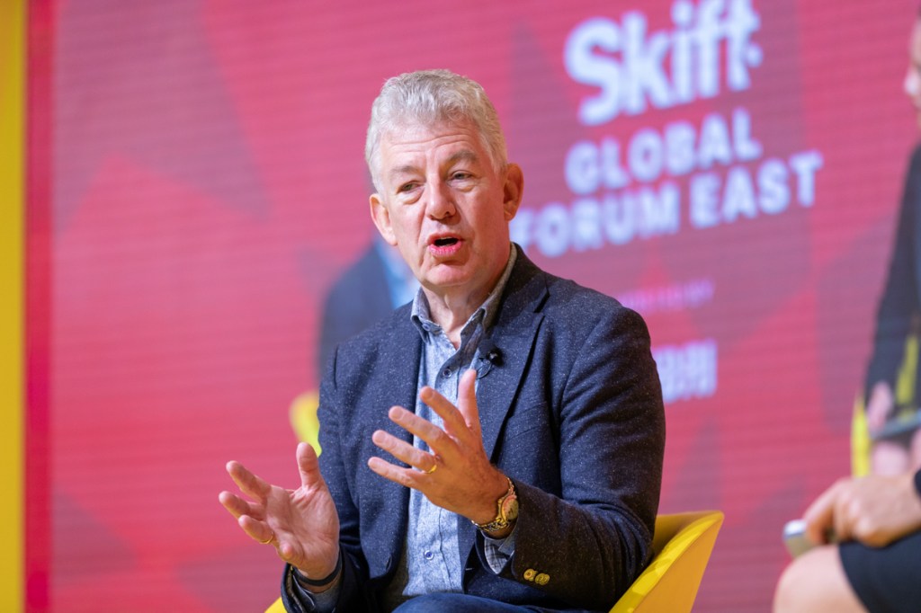 Dubai Airports CEO Paul Griffiths at the Skift Global Forum East 2024.