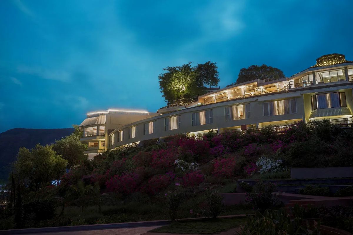 A resort in India