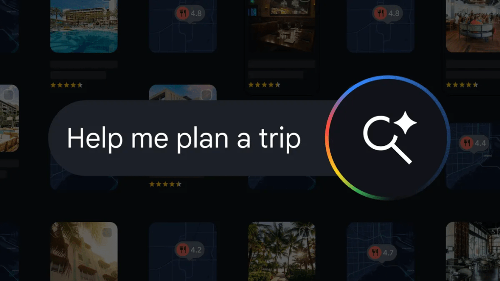 Google agentic AI travel booking tool