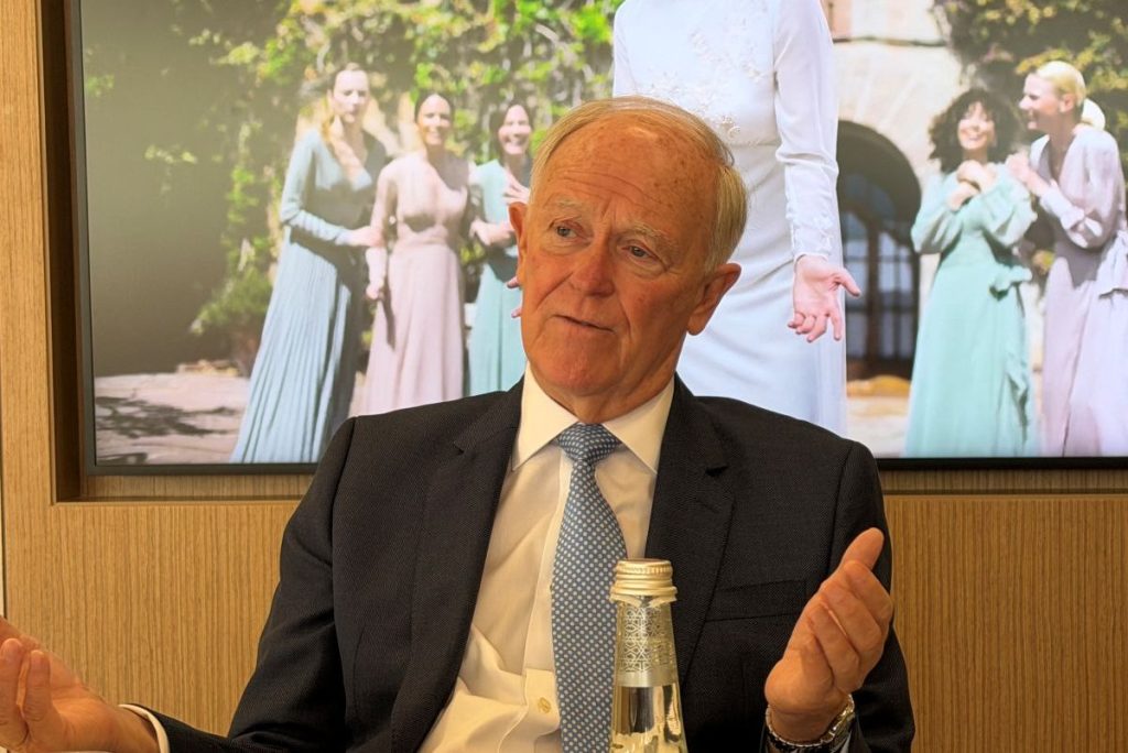 Emirates Airline President Sir Tim Clark in Dubai in November 2025.