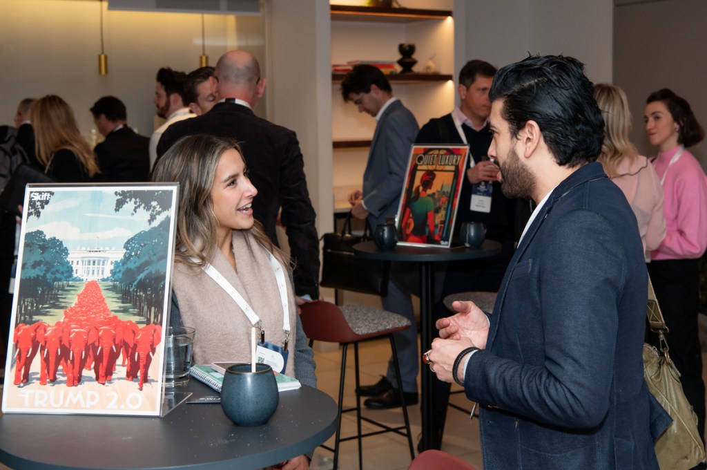 attendees networking at Skift Megatrends