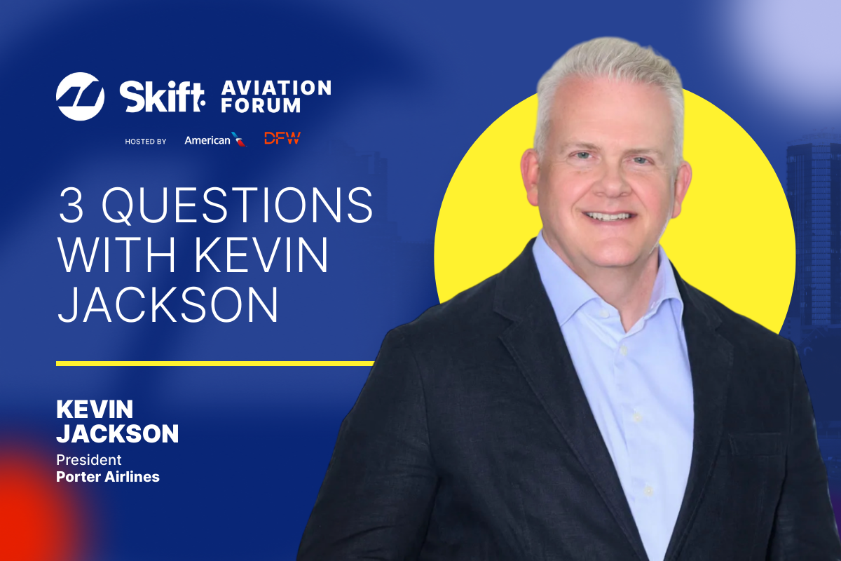 Skift Aviation Forum Speaker Features - Kevin Jackson Porter Airlines President