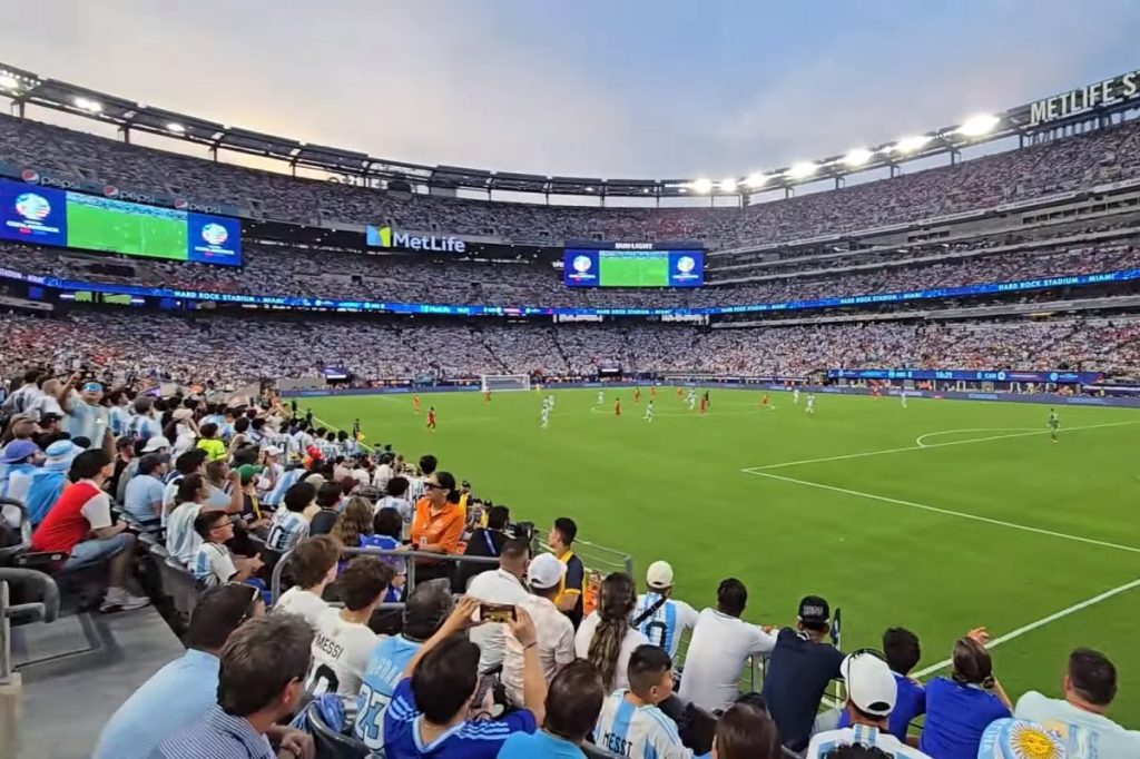 Soccer Game at MetLife Stadium