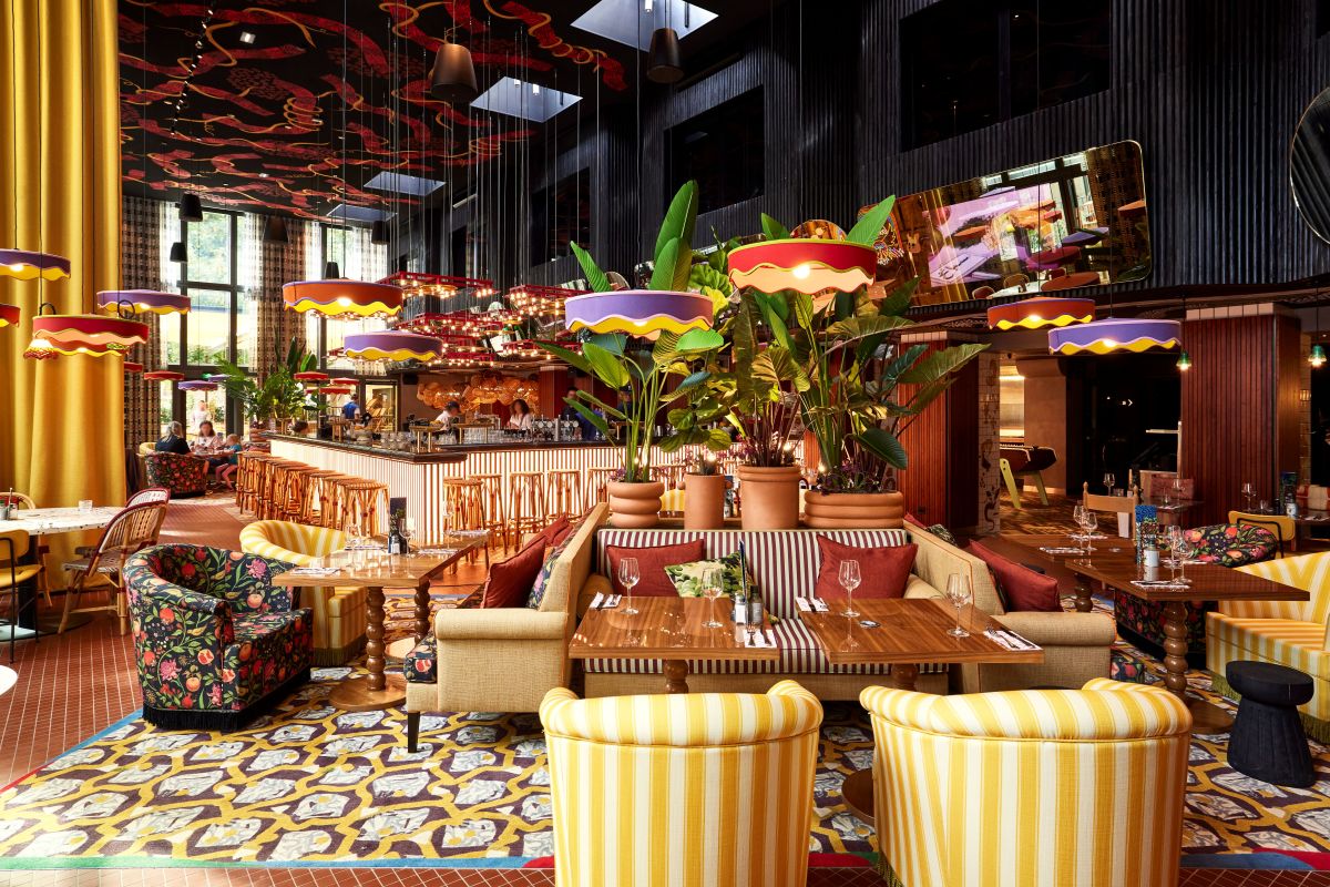 hotel bar interior