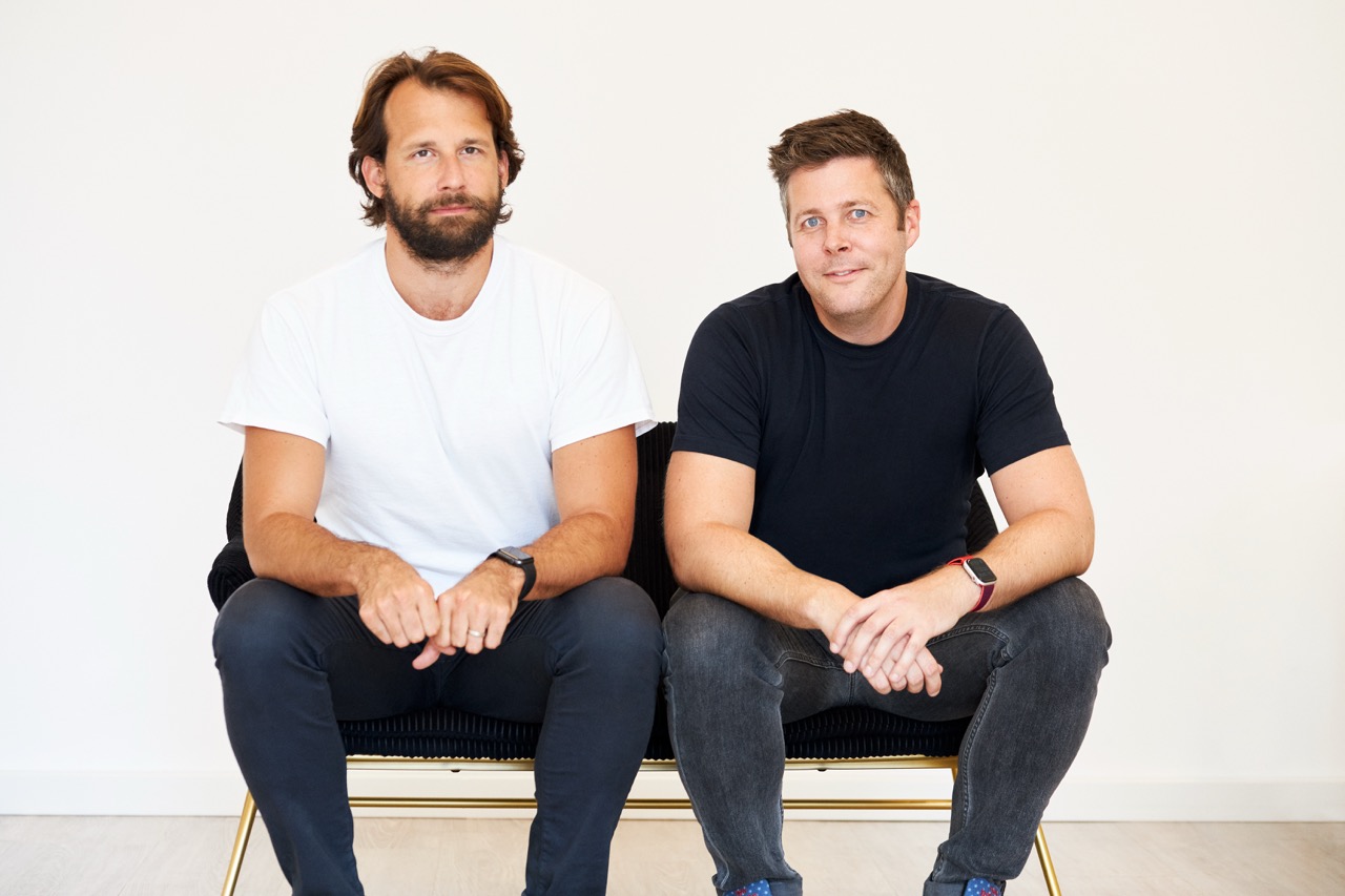 Founder Richard Valtr and CEO Matt Welle of Mews.